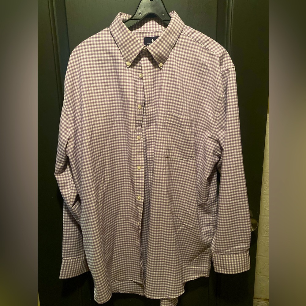 Stafford wrinkle free Oxford dress shirt